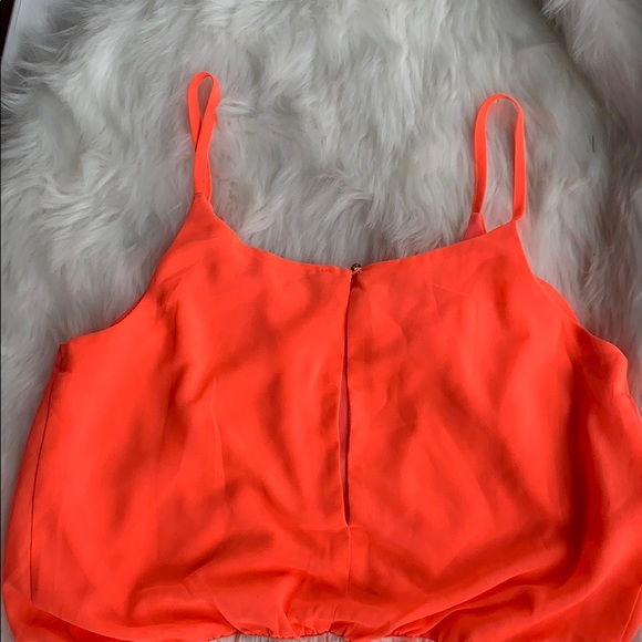 Beautiful colour Coral Guess bodysuit tank - Picture 2 of 3